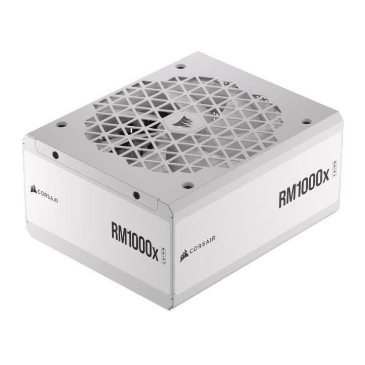 CORSAIR - Bloc d'alimentation - RM1000x Shift White Cybenetics - ATX e
