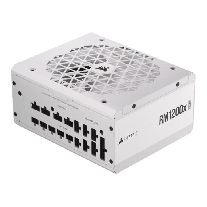 CORSAIR - Bloc d'alimentation - RM1200x Shift White Cybenetics - ATX e