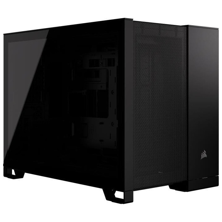 Boîtier PC - CORSAIR - 2500D AIRFLOW Micro ATX Dual Chamber - Noir