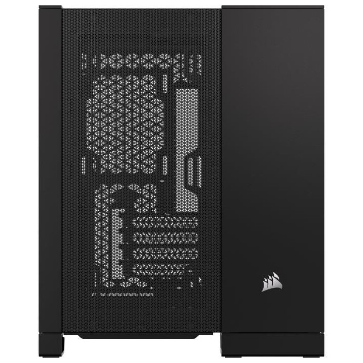 Boîtier PC - CORSAIR - 2500D AIRFLOW Micro ATX Dual Chamber - Noir