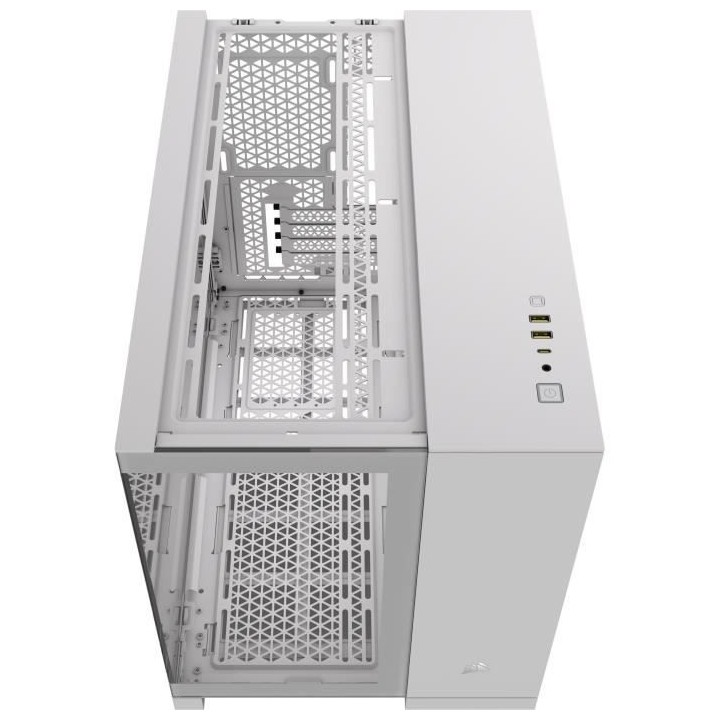 Boîtier PC - CORSAIR - 2500X Tempered Glass Micro ATX Dual Chamber -