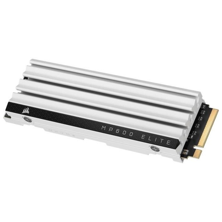 Disque SSD interne - CORSAIR - MP600 ELITE 1TB Gen4 PCIe x4 NVMe M.2 S