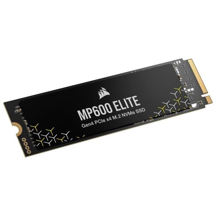 Disque SSD interne - CORSAIR - MP600 ELITE 2TB Gen4 PCIe x4 NVMe M.2 S