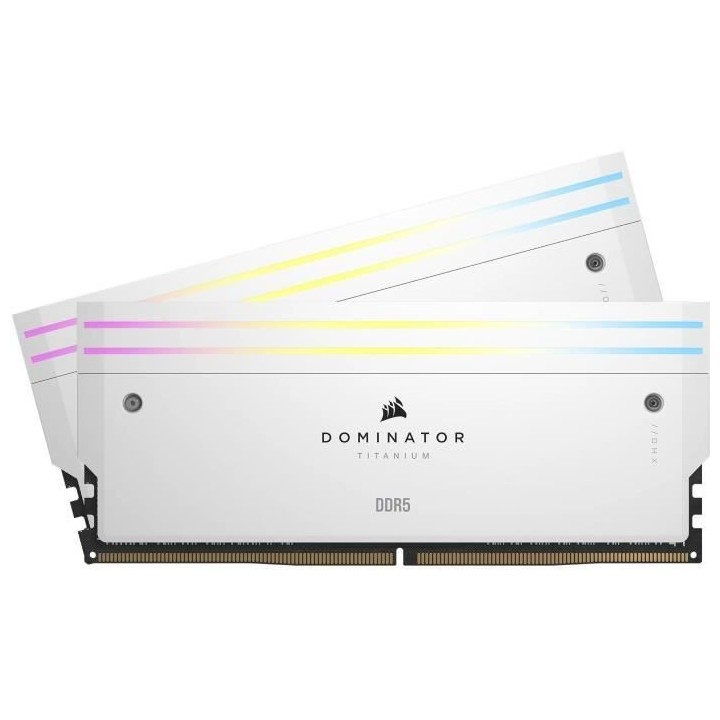Mémoire RAM - CORSAIR - Dominator Titanium RGB DDR5 - 32GB 2x16GB DIM