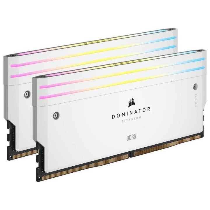 Mémoire RAM - CORSAIR - Dominator Titanium RGB DDR5 - 32GB 2x16GB DIM