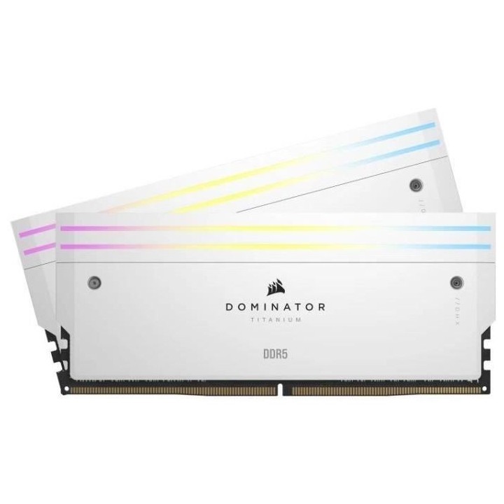 Mémoire RAM - CORSAIR - Dominator Titanium RGB DDR5 - 32GB 2x16GB DIM