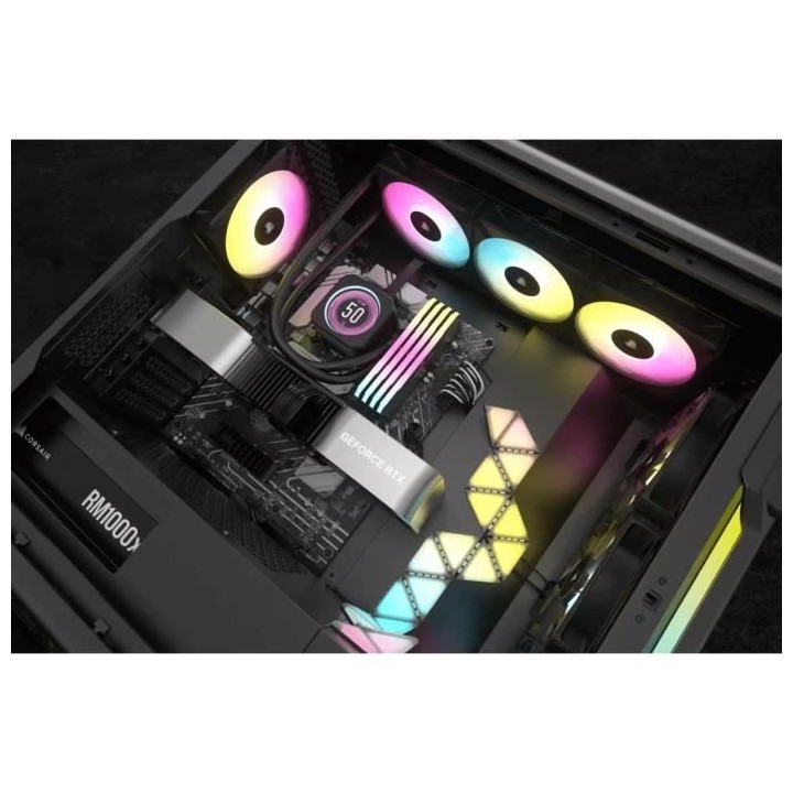 CORSAIR - H150i ELITE LCD XT - Kit de Watercooling tout-en-un - Radiat