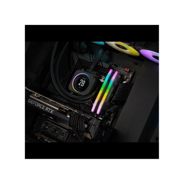 RAM - CORSAIR Vengeance RGB DDR5 - 32GB 2x16GB DIMM - 6200MHz - Unbuff