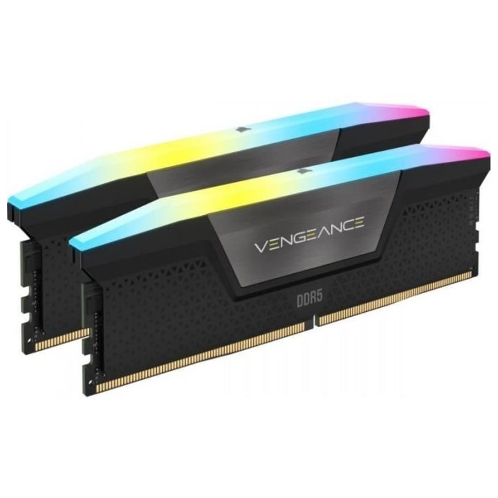RAM - CORSAIR Vengeance RGB DDR5 - 32GB 2x16GB DIMM - 6200MHz - Unbuff