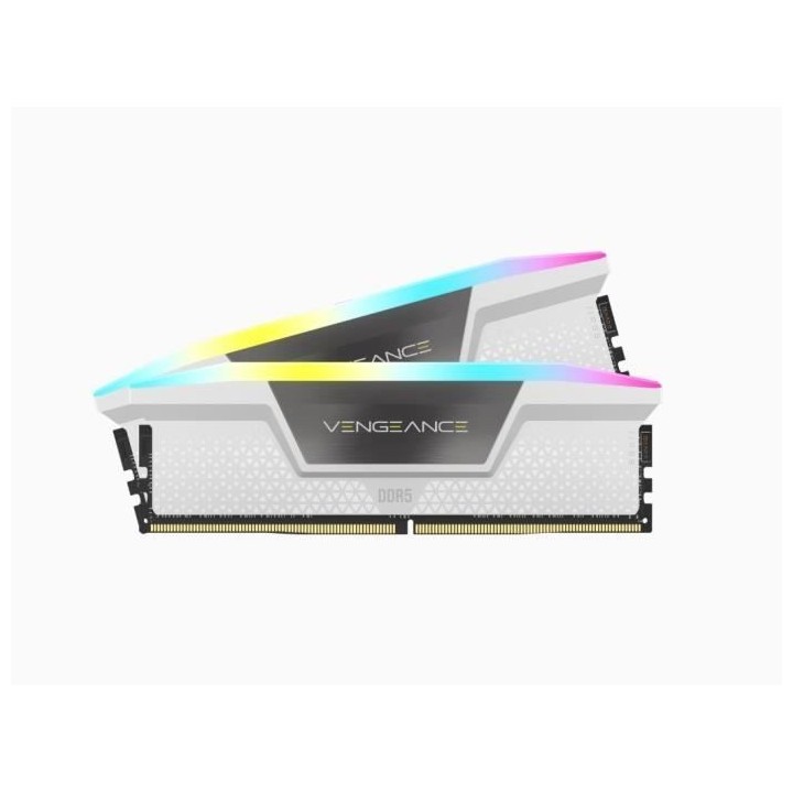 Mémoire RAM - CORSAIR - Vengeance RGB DDR5 - 32GB 2x16GB DIMM - 6000