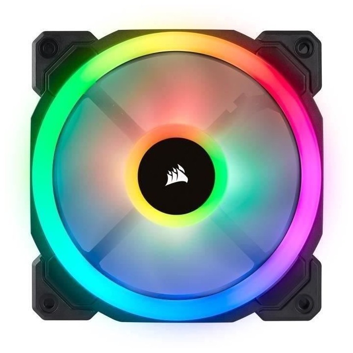 CORSAIR Ventilateur LL120 RGB - Diametre 120mm - LED RGB - Lightning N