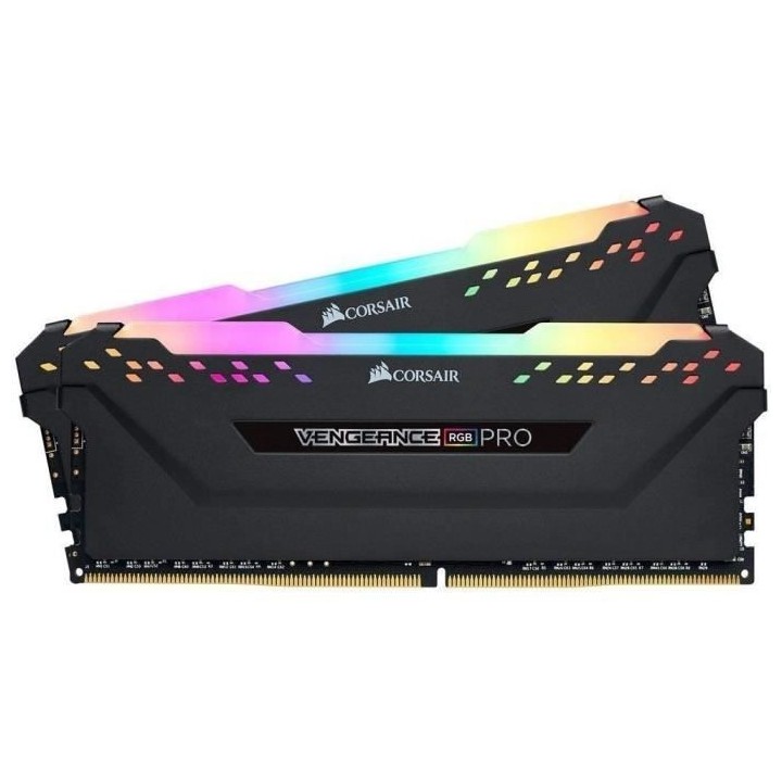 Mémoire RAM - CORSAIR - Vengeance RGB Pro DDR4 - 16GB 2x8GB DIMM - 32