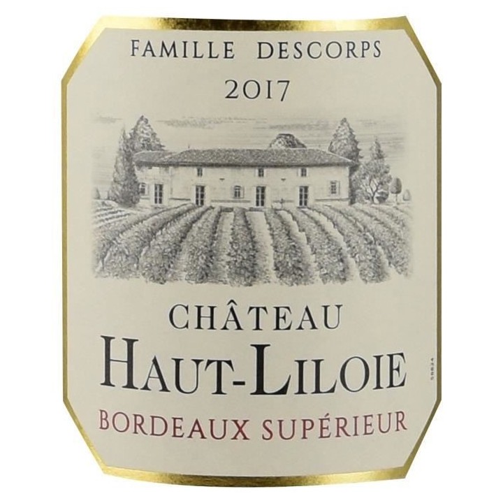 Château Haut-Liloie 2017 Bordeaux Supérieur - Vin rouge de Bordeaux
