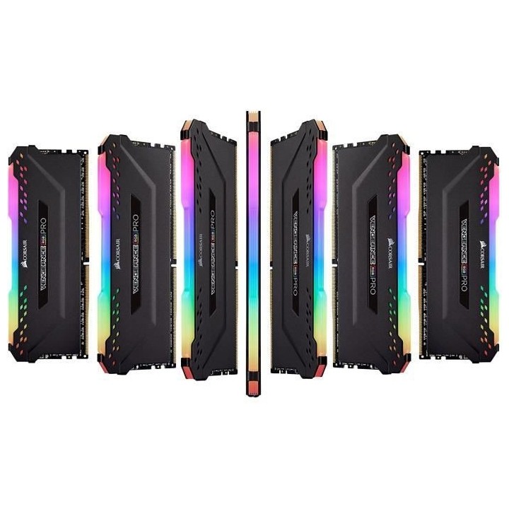 Mémoire RAM - CORSAIR - Vengeance RGB Pro DDR4 - 16GB 2x8GB DIMM - 32