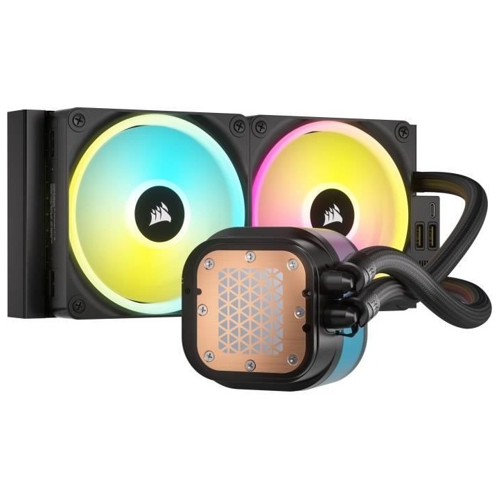 CORSAIR - iCUE LINK H100i RGB AIO - CPU Cooling - 240mm
