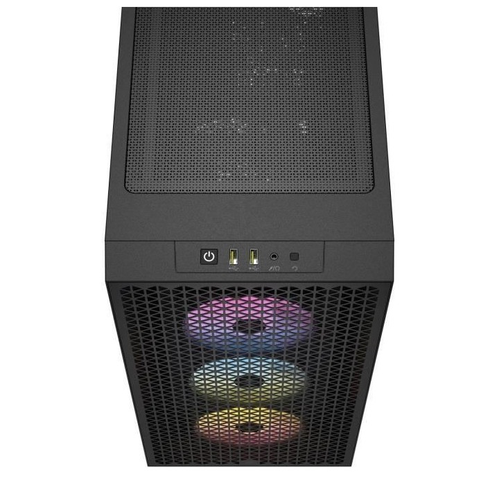 Boitier PC - CORSAIR - 3000D RGB AIRFLOW - ATX Moyen-tour - 3 ventilat