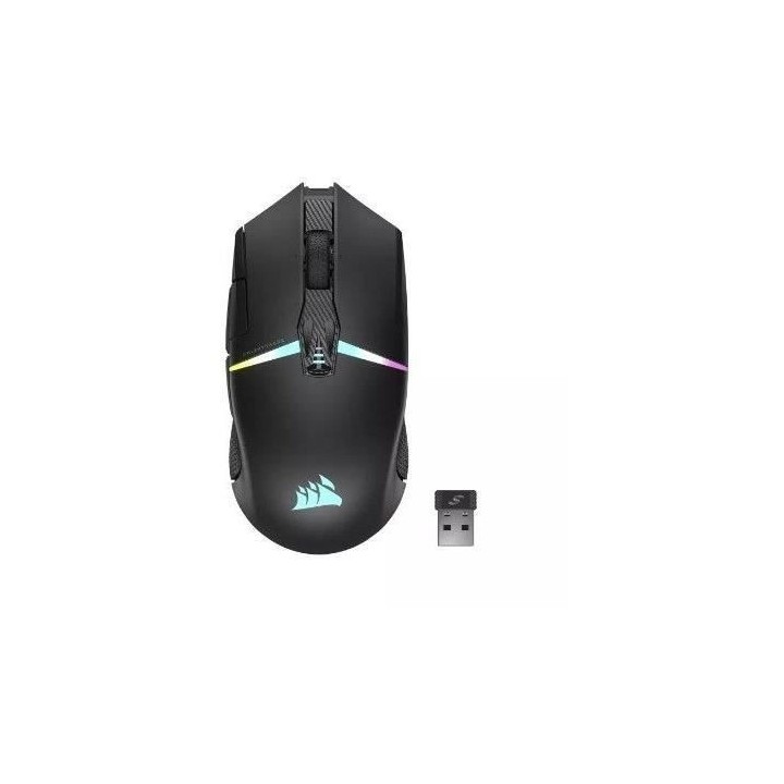 Souris gaming sans fil - CORSAIR - NIGHTSABRE WIRELESS - RGB - Noir