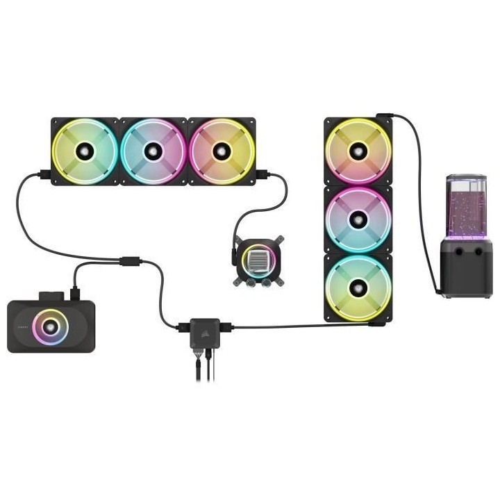 Water Cooling - CORSAIR - iCUE LINK XC7 RGB ELITE pour socket Intel 17