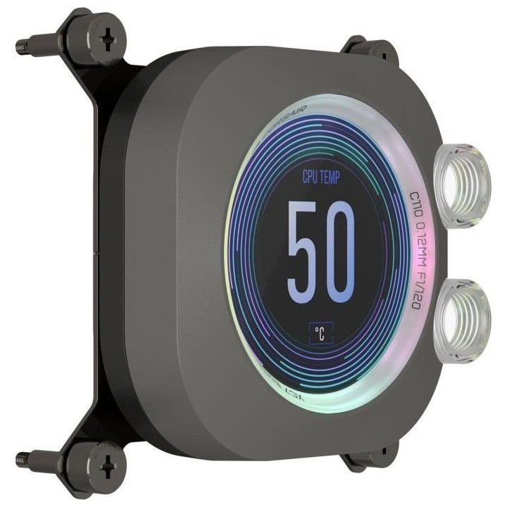 Water Cooling - CORSAIR - iCUE XC7 RGB ELITE LCD pour socket Intel 170