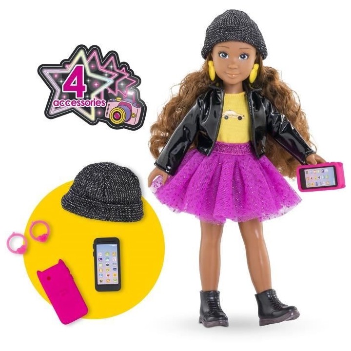 Poupée Mannequin - COROLLE - Melody Fashion Week Paris - 28 cm - 4 ac