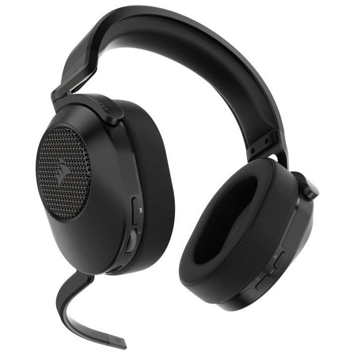Casque gaming sans fil - CORSAIR - HS65 Wireless V2 - Carbone
