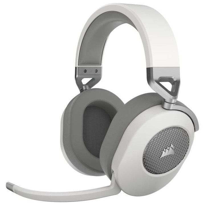 Casque gaming sans fil - CORSAIR - HS65 Wireless V2 - Blanc