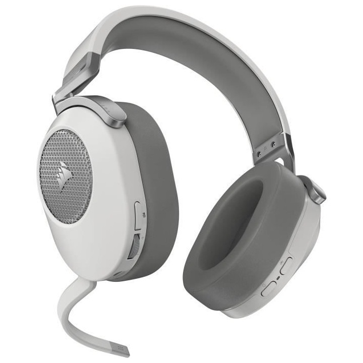 Casque gaming sans fil - CORSAIR - HS65 Wireless V2 - Blanc
