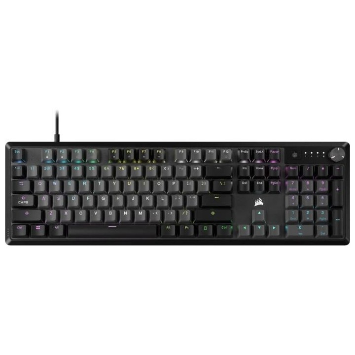 Clavier gaming mécanique - CORSAIR - K70 CORE RGB - Switchs linéaire