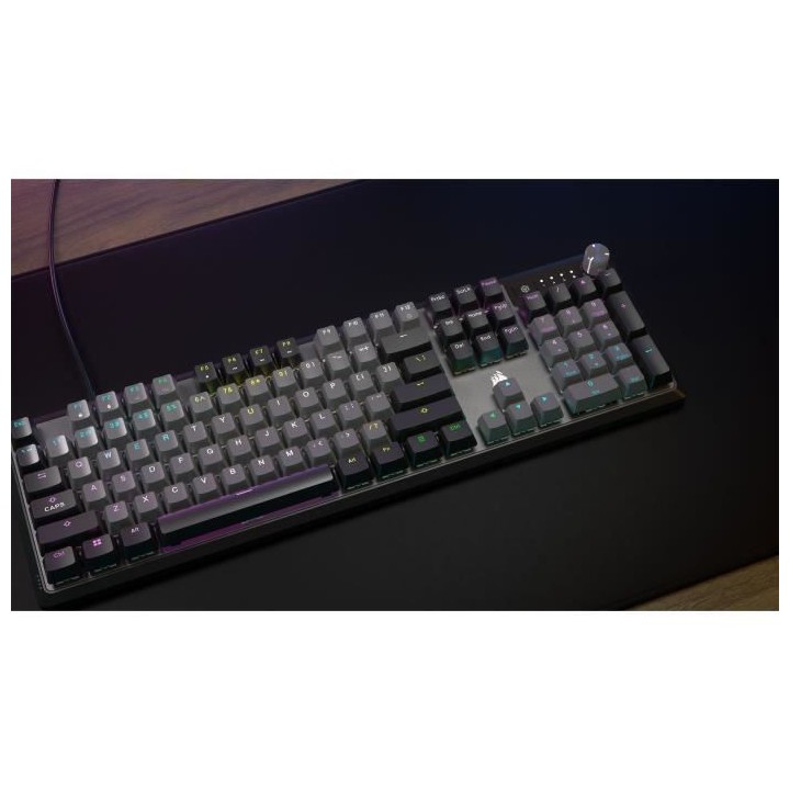 Clavier gaming mécanique - CORSAIR - K70 CORE RGB - Switchs linéaire