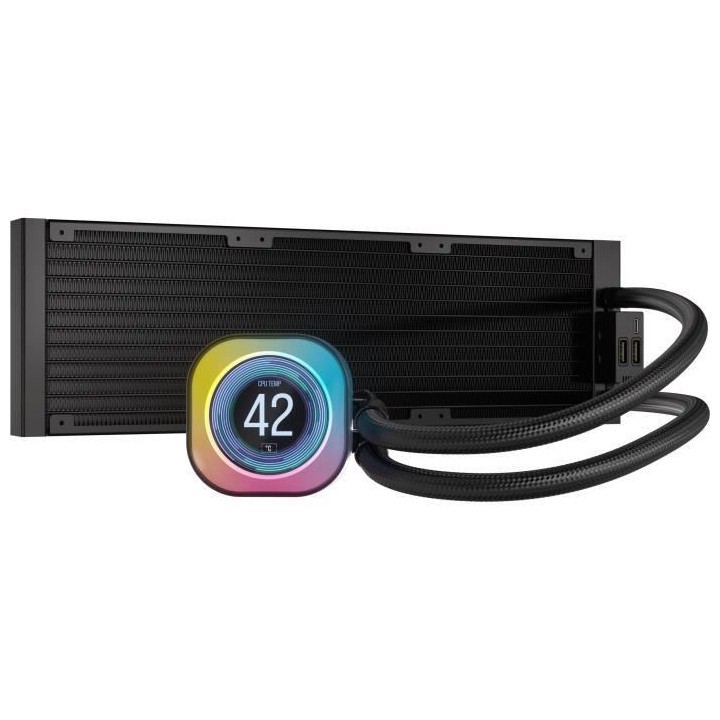 Water Cooling - CORSAIR - iCUE LINK H150i LCD AIO - Radiateur 360mm -