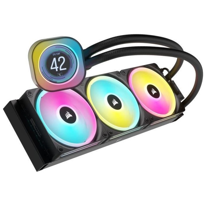 Water Cooling - CORSAIR - iCUE LINK H150i LCD AIO - Radiateur 360mm -