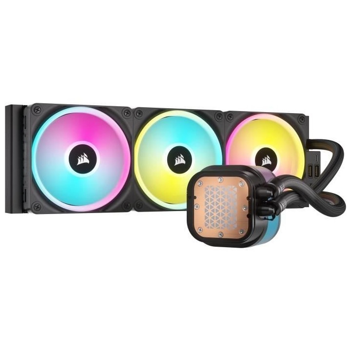 Water Cooling - CORSAIR - iCUE LINK H150i LCD AIO - Radiateur 360mm -