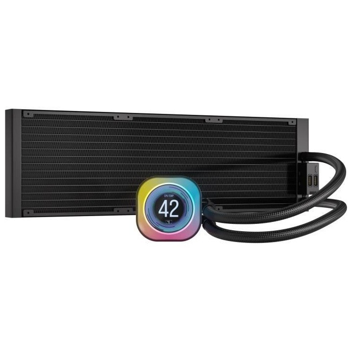 Water Cooling - CORSAIR - iCUE LINK H170i LCD AIO - Radiateur 420mm -
