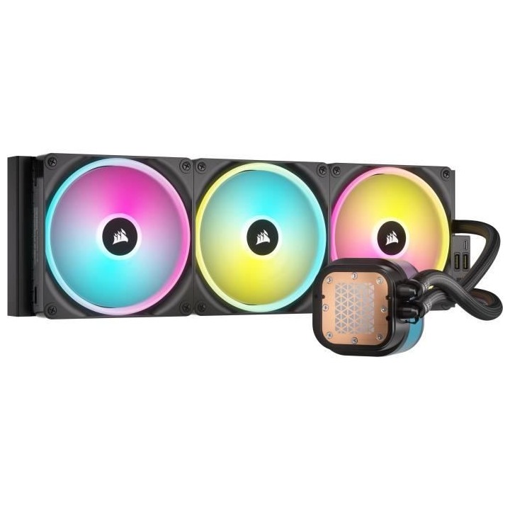 Water Cooling - CORSAIR - iCUE LINK H170i LCD AIO - Radiateur 420mm -