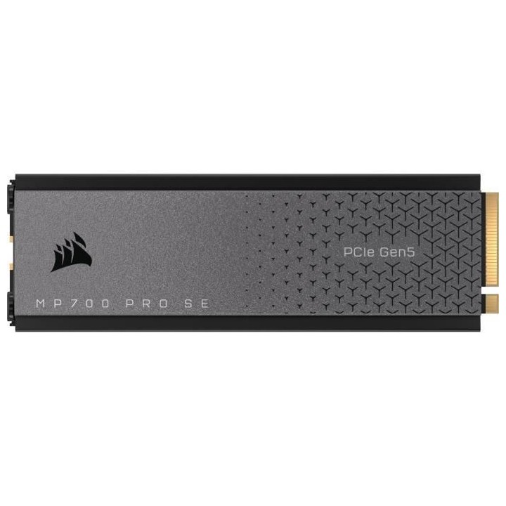 Disque SSD M.2 - CORSAIR - MP700 PRO SE - TLC NAND - DirectStorage - 1