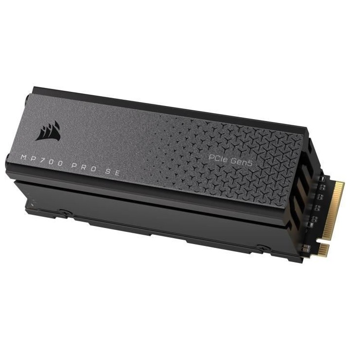 Disque SSD M.2 - CORSAIR - MP700 PRO SE - TLC NAND - DirectStorage - 1
