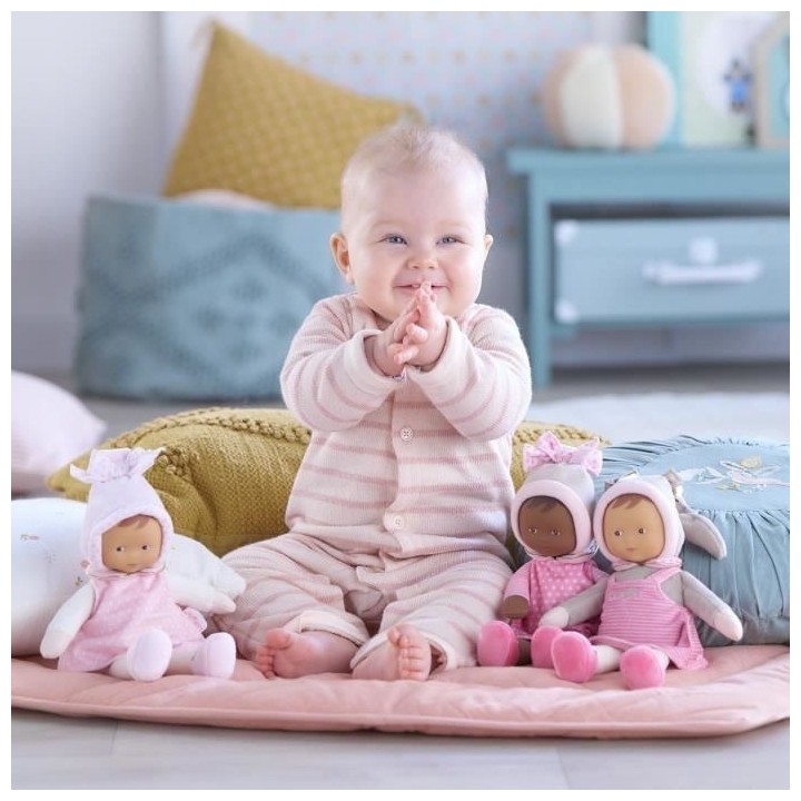 Mon Doudou COROLLE - Miss Rayée Reves d'Etoiles - 25 cm - petite poup