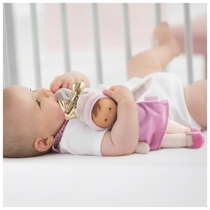 Mon Doudou COROLLE - Miss Rayée Reves d'Etoiles - 25 cm - petite poup