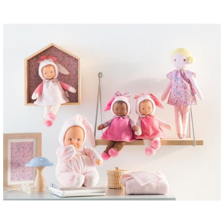 Mon Doudou COROLLE - Babipouce Pays des Reves - 28 cm - senteur de van