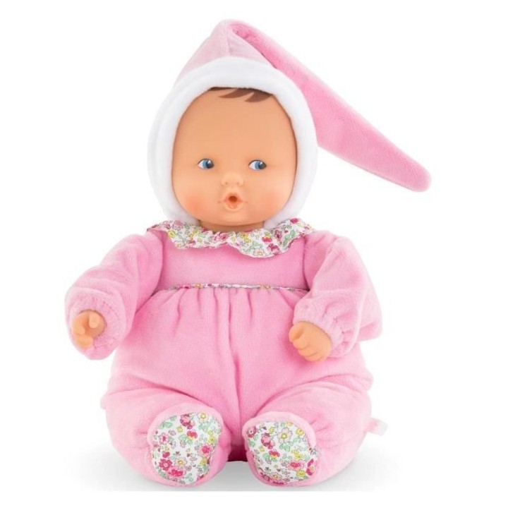 Mon Doudou COROLLE - Babipouce Jardin en Fleurs - 28 cm - senteur de v