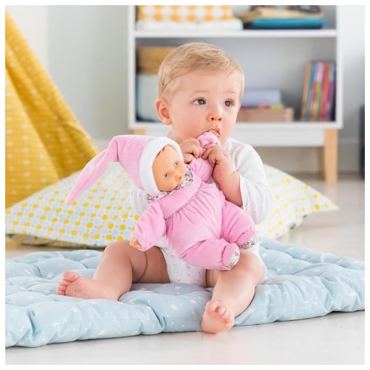 Mon Doudou COROLLE - Babipouce Jardin en Fleurs - 28 cm - senteur de v