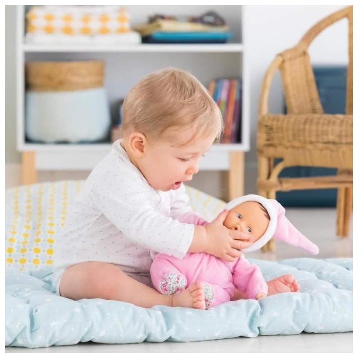 Mon Doudou COROLLE - Babipouce Jardin en Fleurs - 28 cm - senteur de v