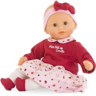 Mon Premier Poupon COROLLE - Bébé Calin Margaux Pétales de Coeurs -