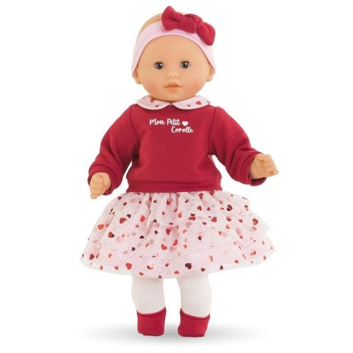 Mon Premier Poupon COROLLE - Bébé Calin Margaux Pétales de Coeurs -