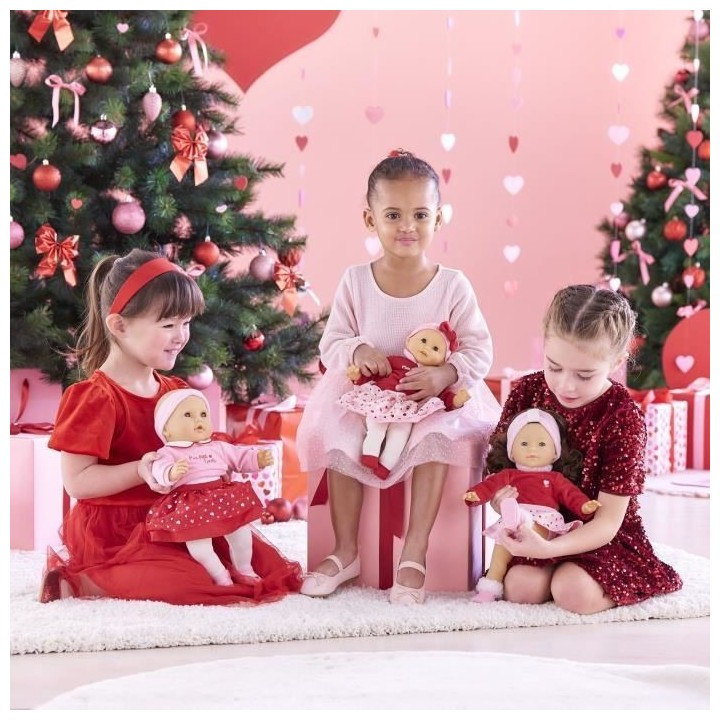 Mon Premier Poupon COROLLE - Bébé Calin Margaux Pétales de Coeurs -