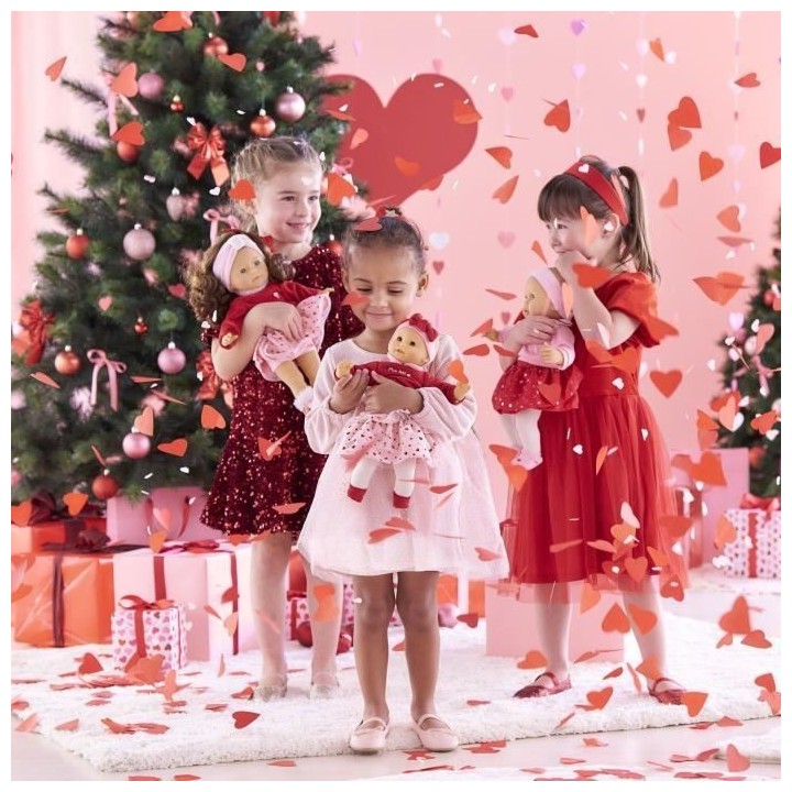 Mon Premier Poupon COROLLE - Bébé Calin Margaux Pétales de Coeurs -