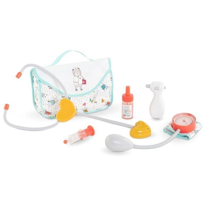 Coffret Docteur COROLLE - Accessoires pour poupon 30, 36 et 42 cm - de