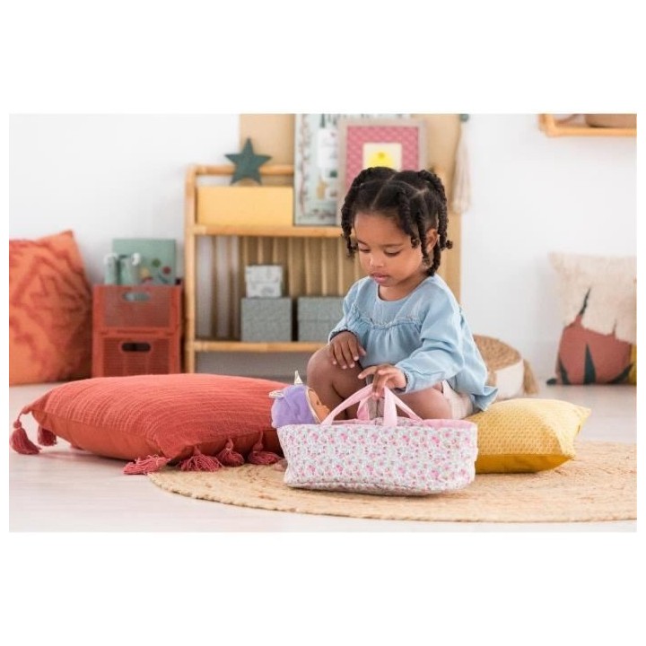 Couffin fleuri pour poupon 30 cm - Corolle