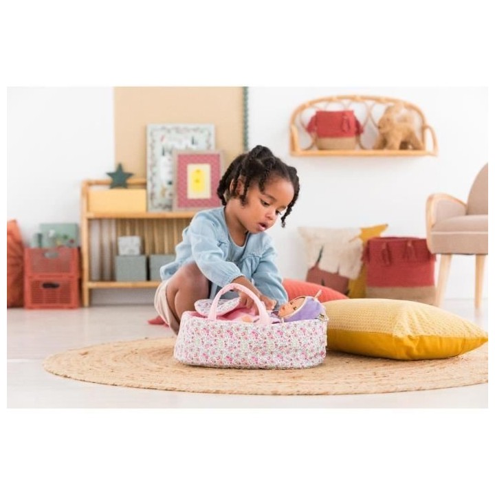 Couffin fleuri pour poupon 30 cm - Corolle