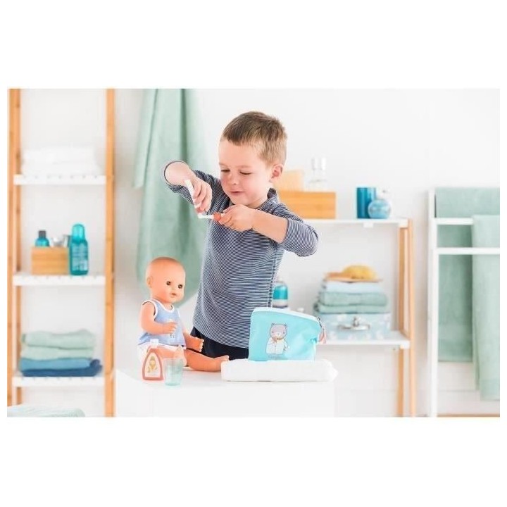 Trousse de toilette pour poupon 36 et 42 cm - 5 accessoires - COROLLE
